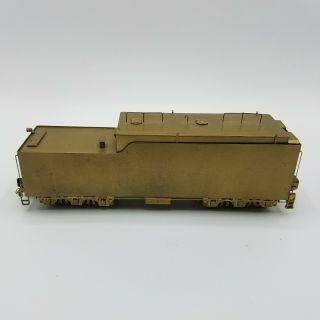 Brass HO Scale Santa Fe Oil Bunker Tender Loose For Train Enthusiasts 2