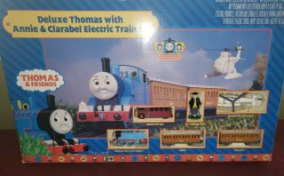 Bachmann Thomas & Friends W/ Annie & Clarabel Electric Train Set Pre - Owned 00644