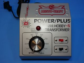 Aristo - Craft Power/plus Solid State Hobby - 5 Transformer.  W - Box