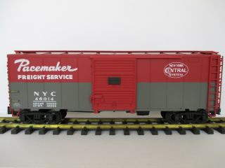 Aristo - Craft 46014 G Scale Ny Central Pacemaker Freight Service Steel Boxcar