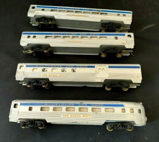 Baltimore And Ohio Royal Blue And Pullman Cars