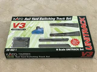 Kato N Scale Unitrack V3 Rail Yard Switching Track Set 20 - 862 - 1