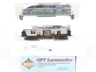 Ho Scale Proto 2000 23003 C&o Chesapeake & Ohio Emd Gp7 Diesel Loco 5813