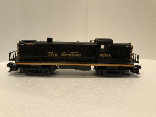 Lionel 6 - 18845 Rio Grande 5204 Rs - 3 Diesel Locomotive - - W/o Box