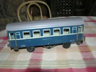 Mav,  P.  V.  3,  O Scale Passenger Coach Mfg By Penzeverde Made In Hungary 1950 
