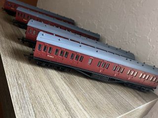 Dapol Oo/ho Gauge Lms Passenger Coaches Pack Of 4