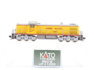 N Scale Kato 176 - 4306 Up Union Pacific " Streamliners " Alco Rsc - 2 Diesel 1288