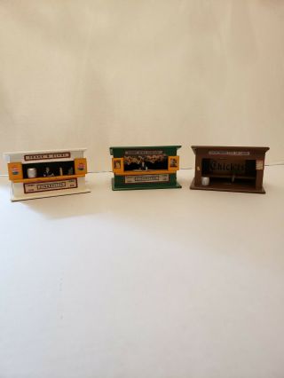 American Flyer By Mini - Craft 271 Whistle Stop Set 3 Buildings