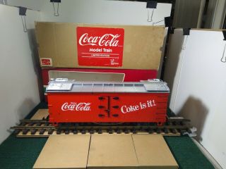 Lgb G Scale Coca Cola Limited Edition No4072 Corrugated Reefer Car