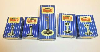 Boxed Hornby Dublo 12v Signal Lights & Powered Signal Arms In