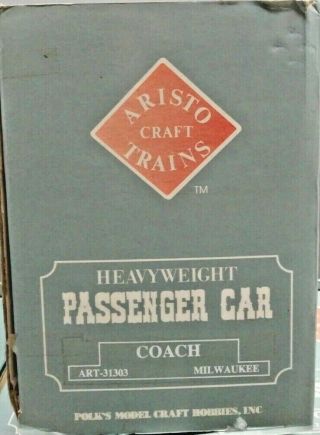 ARISTOCRAFT TRAINS G Heavyweight Passenger Car Milwaukee Coach 31303 - FIX ME 3
