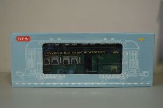G Scale Railway Express Agency Rea - 31104 Denver Rio Grande Observation Car