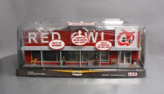 Menards 279 - 3472 " O " Scale Red Owl Grocery Store Building Ln/box