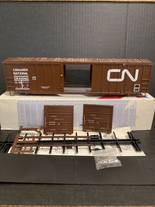 O Scale Weaver Quality Craft Model 50’ Sliding Door Box Car Kit Canadian Nat
