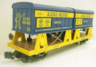 Aristo - Craft 46519 Alaska Railroad Piggyback Car Ex
