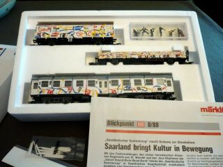 Märklin Ho 4503 Set 3 Cars “summer Train” Of Db,