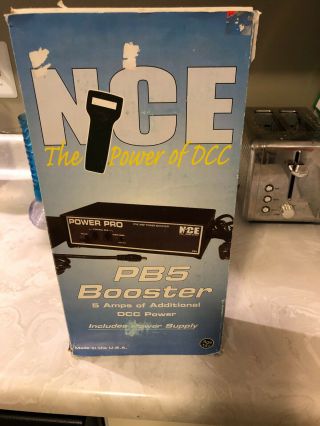 Nce 45 Pb5 5 Amp Power Booster & Power Supply Nce Digitrax Dcc Modelrrsupply