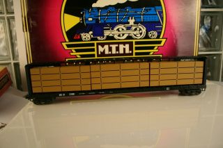 O Scale Mth 20 - 98255 Norfolk Southern Ns Center Beam Flat Car Lumber Load 313189