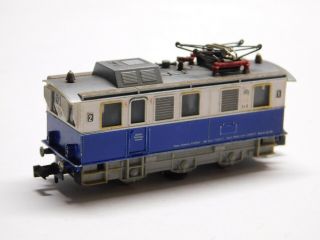 N Scale - Fleischmann - 7969 Track Cleaning Electric Locomotive Train 215