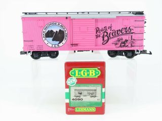 G Scale Lgb 4090 Lgb Lake George & Boulder Route Of The Beavers Tm Boxcar