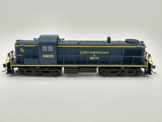 Ho Custom Painted C&o Alco Rsd - 4/5 Locomotive Standard Dc - Atlas 8490