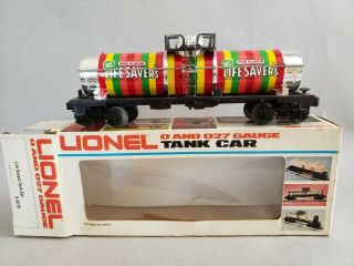 Vintage Lionel 6 - 9278 LIFE SAVERS Lifesavers Tank Car 2