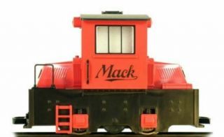 Hartland 09703 " G " Scale Red Mack Engine Ln/box