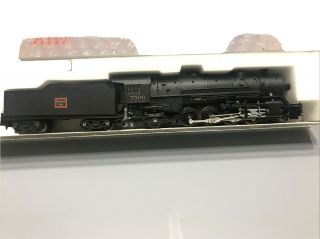 N Scale Kato Powered Steam Locomotive 2 - 8 - 2 Usra Heavy Mikado Cb&q