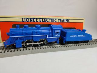 Lionel 2 - 4 - 0 2000 Jersey Central Steam Engine & Tender O Gauge 6 - 18712