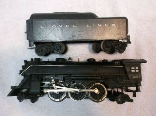 Lionel 1666 2 - 6 - 2 Diecast Steam Locomotive With Tender