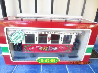 Lgb 35070 G - Scale Christmas Coach,  Limited Edition -