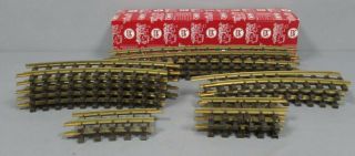 Lgb G Scale Assorted Straight & Curved Track Sections [18]/box