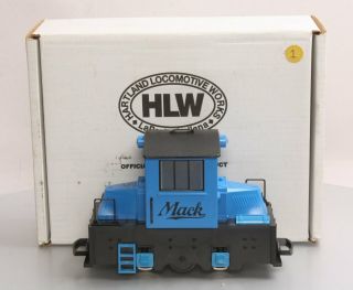 Hartland 09704 G Scale Blue Mack Diesel Switcher Ln/box