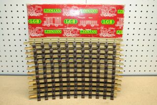 Lgb 1100 (11000) X 12 Curved Brass Track 30° R600mm R1 W/box G - Scale