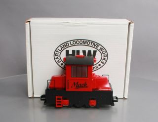 Hartland 09703 " G " Scale Red Mack Engine/box