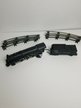 American Flyer S Gauge 293 Steam Locomotive Engine With Tender And Rail
