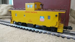 Right Of Way (row) O Gauge Brass Ca - 4 Union Pacific Caboose (yellow) (3 Rail)