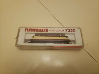 Fleischmann Piccolo 7350 Passenger Car Train In Case