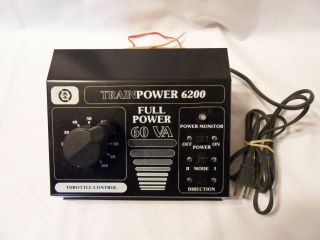 Mrc Trainpower 6200 Full Power 60 Va Woth Power Booster Switch G,  Ho,  O Scales