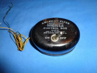 American Flyer 314aw Whistle Control Box.