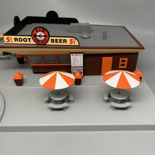 Rail King Mth O - Scale A & W Root Beer Drive - In Restaurant 30 - 9068