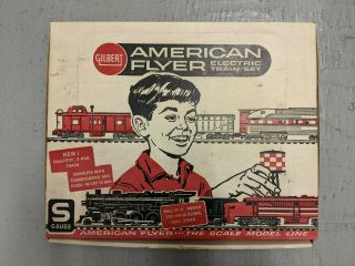 Vintage Gilbert American Flyer Electric Train Set S Gauge 20705