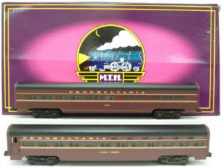 Mth 20 - 6607 Pennsylvania Sleeper/diner Set Ln/box
