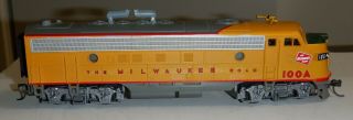 Atlas Ho Scale - Milwaukee Road F - 7 100a - 8277 Custom Painted - Detailed