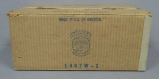 Lionel 1467W O Gauge Postwar Diesel 4 - Car Freight Outfit Empty Set Box/Box 3