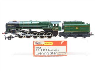 Ho Scale Hornby R861 Br British Railways 2 - 10 - 0 Steam 92220 " Evening Star "