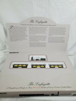 Bachmann 00628 Ho Baltimore & Ohio " The Lafayette " Train Set No Speed Controller