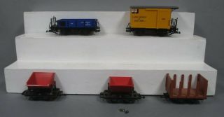 Lgb G Scale Assorted Freight Cars [5]
