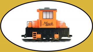 Hartland 09707 G Mighty Mack Engine,  Orange Ln/box