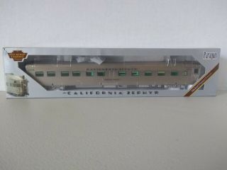 Broadway Imports 518 Ho Scale California Zephyr D&rgw Sleeper 1130 " Silver Pass "